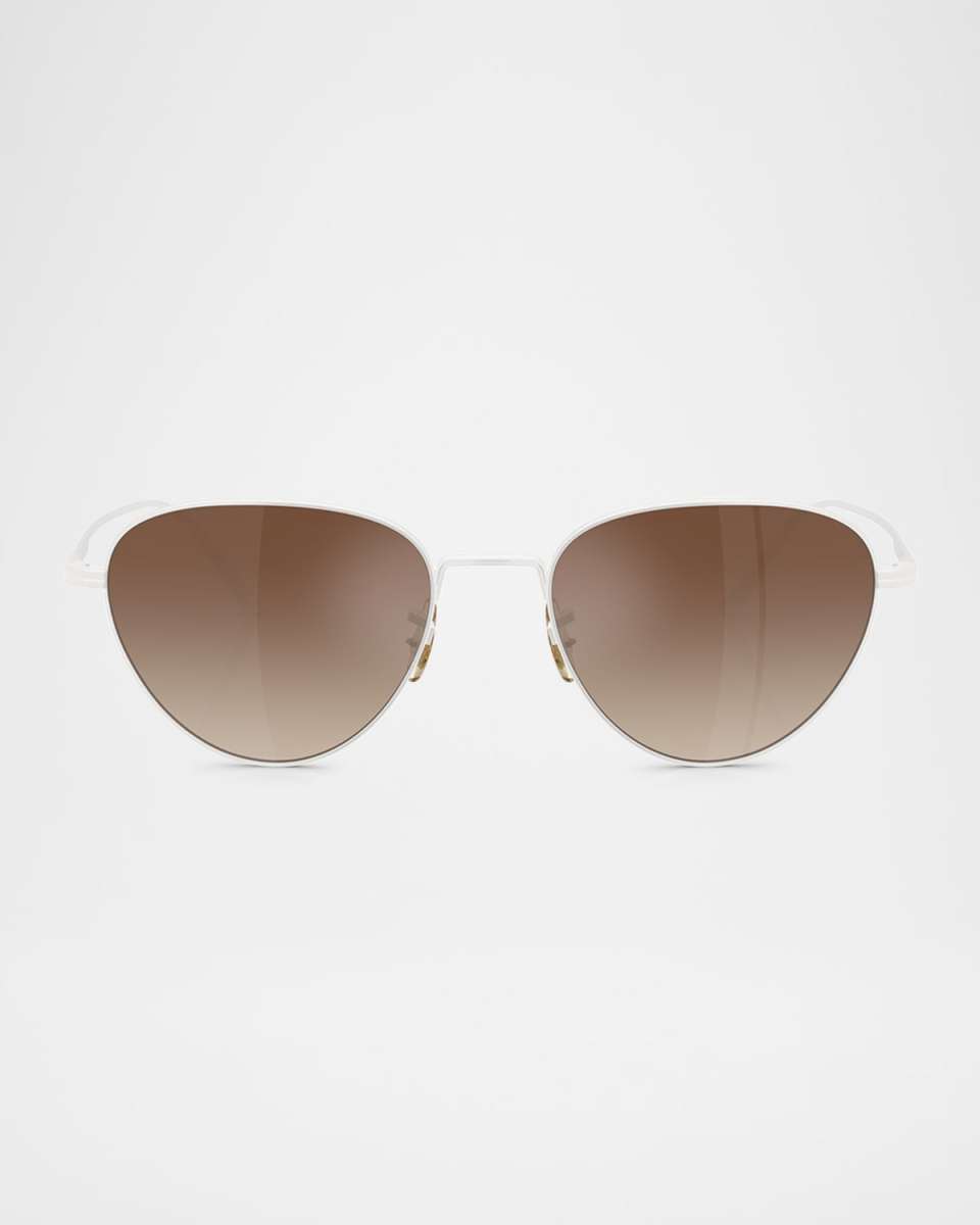 1991C Steel Aviator Sunglasses